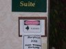 Sign Outside Panel Suite