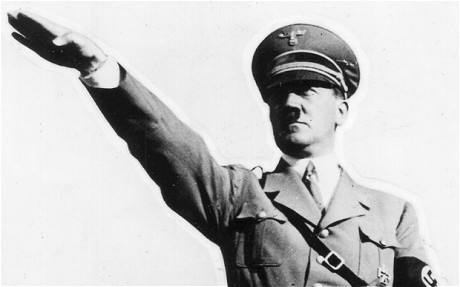 Hitler Saluting Hitler Saluting